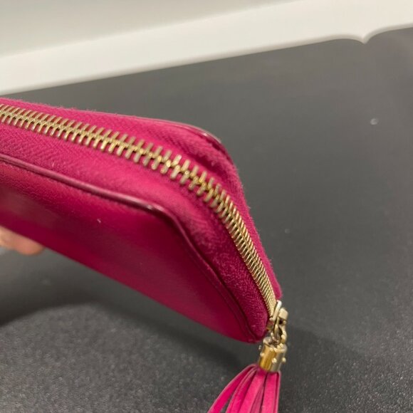 Gucci Soho Zip Around Interlocking G Logo Continental Wallet (EH1013) - Picture 4 of 9